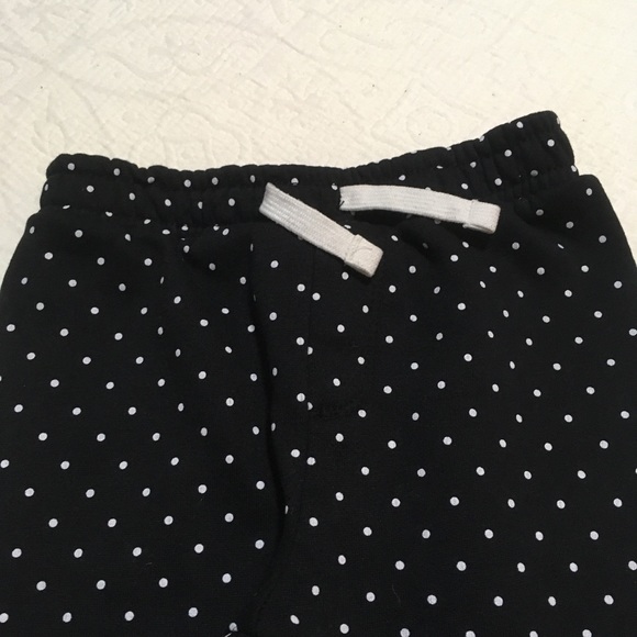 18-24m (4/$20) Black Polka Dot Sweatpants by George - Picture 3 of 7